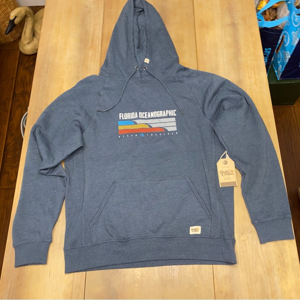 Men’s Navy Graphic Hoodie